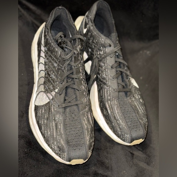 Nike Pegasus Turbo Next Nature Road Running Shoes BLACK/SAIL-OFF NOIR-SESAME - Picture 2 of 11